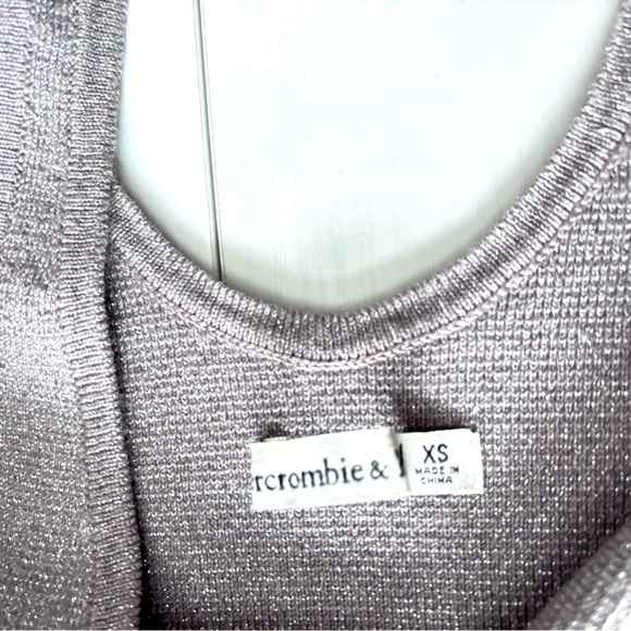 NWT Abercrombie & Fitch Light Purple Knit Bodysuit Size Xs - Picture 3 of 6